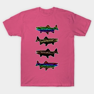 trout collection retro T-Shirt